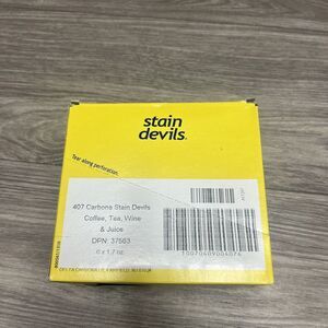 6 Carbona Stain Devils Coffee Tea Wine & Juice Stain Remover 1.7 fl oz 6‎ PACK